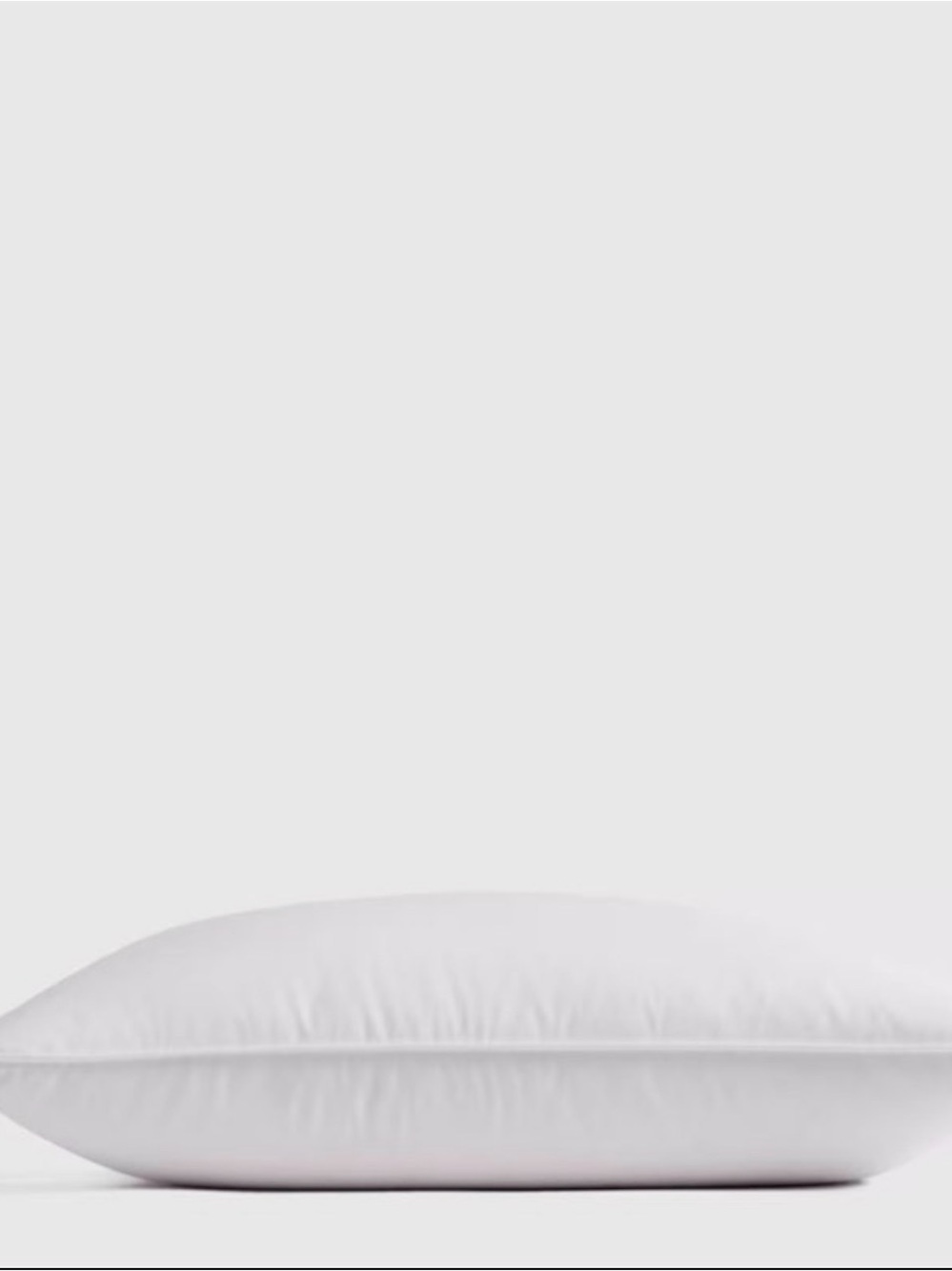 Quince Premium Down Alternative Pillow, standard medium